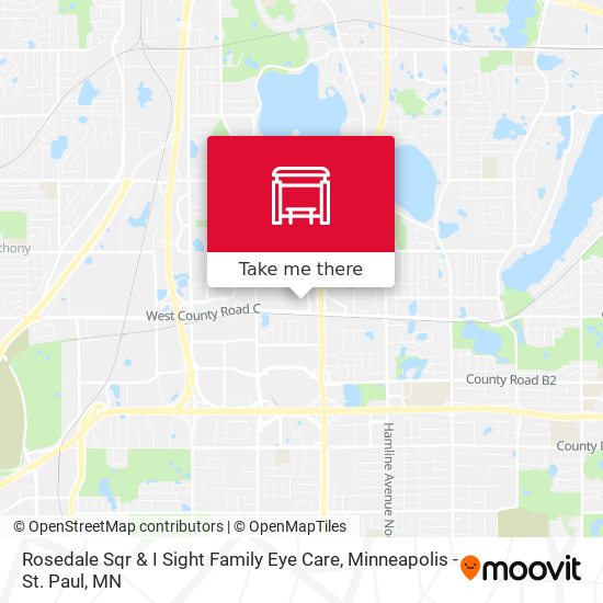 Rosedale Sqr & I Sight Family Eye Care map