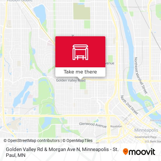 Golden Valley Rd & Morgan Ave N map