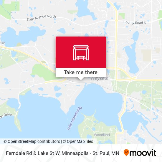 Mapa de Ferndale Rd & Lake St W