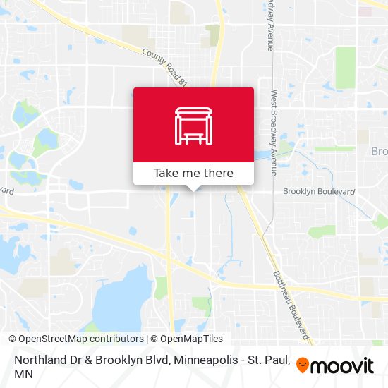 Northland Dr & Brooklyn Blvd map