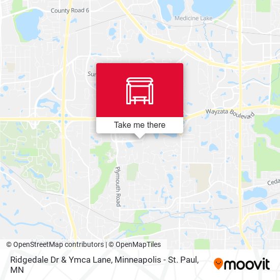 Mapa de Ridgedale Dr & Ymca Lane