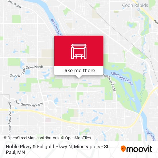 Noble Pkwy & Fallgold Pkwy N map