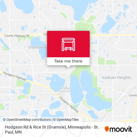 Mapa de Hodgson Rd & Rice St (Gramsie)