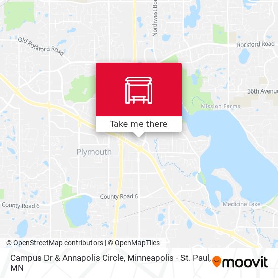 Campus Dr & Annapolis Circle map