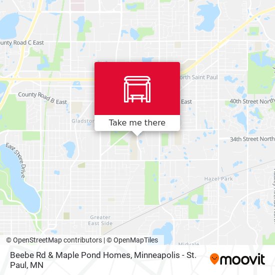 Mapa de Beebe Rd & Maple Pond Homes