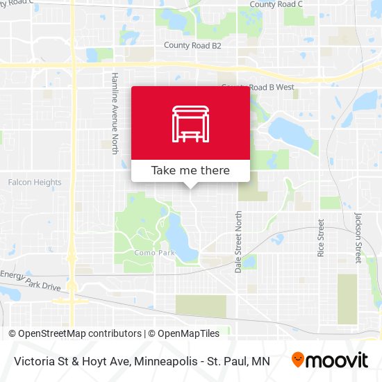 Victoria St & Hoyt Ave map