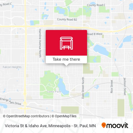 Victoria St & Idaho Ave map