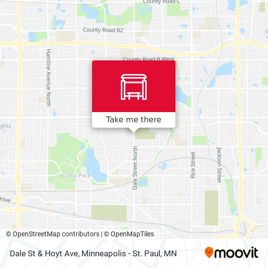 Dale St & Hoyt Ave map