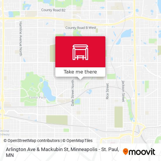 Arlington Ave & Mackubin St map