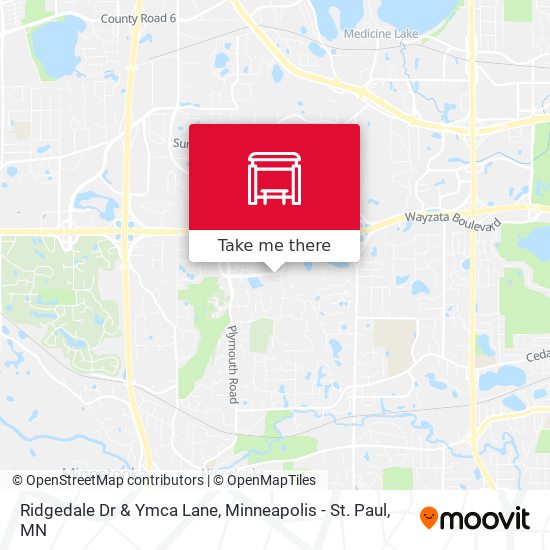 Mapa de Ridgedale Dr & Ymca Lane