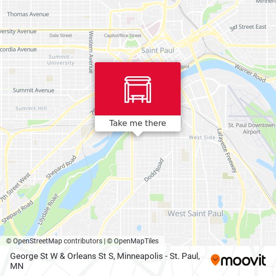 Mapa de George St W & Orleans St S