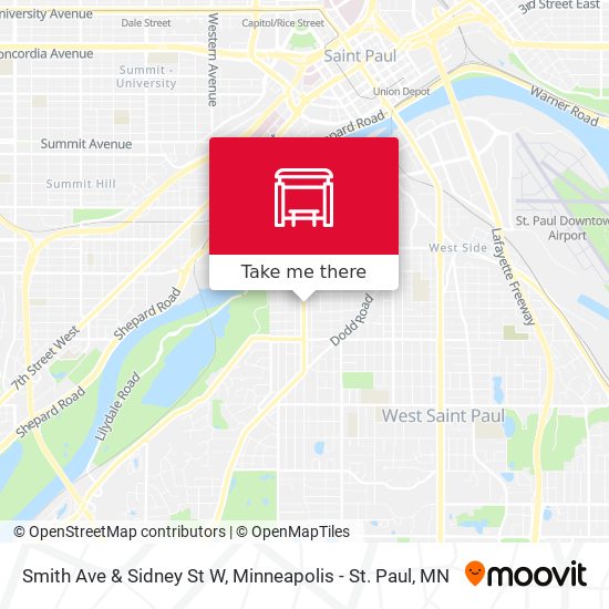 Mapa de Smith Ave & Sidney St W
