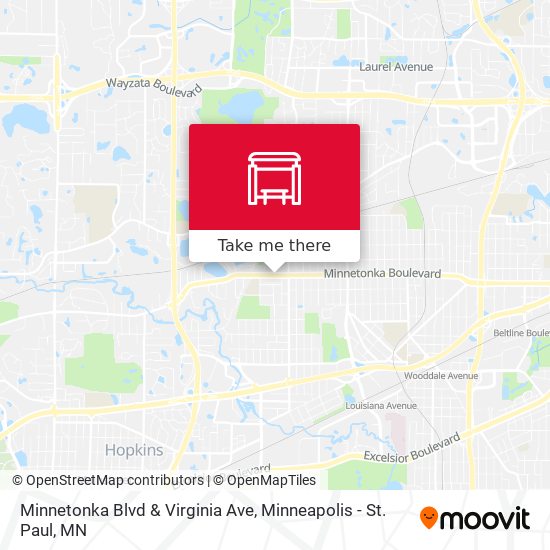 Mapa de Minnetonka Blvd & Virginia Ave