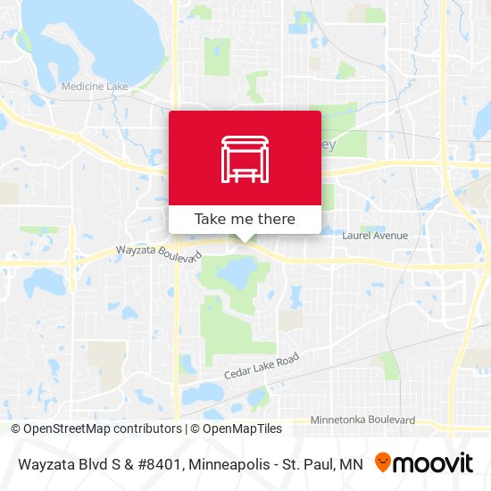 Mapa de Wayzata Blvd S & #8401