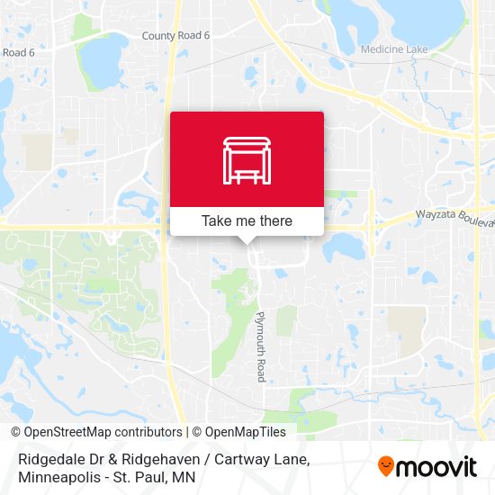 Mapa de Ridgedale Dr & Ridgehaven / Cartway Lane