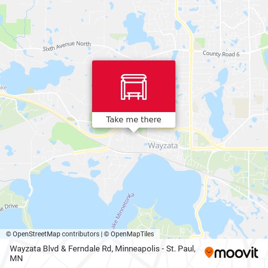 Wayzata Blvd & Ferndale Rd map