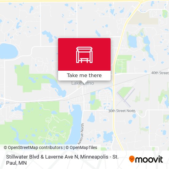Mapa de Stillwater Blvd & Laverne Ave N