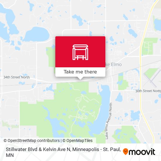 Mapa de Stillwater Blvd & Kelvin Ave N
