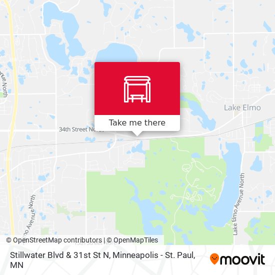 Stillwater Blvd & 31st St N map