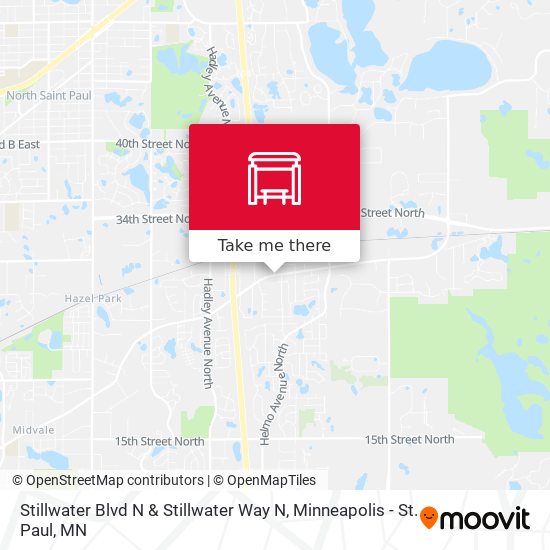 Mapa de Stillwater Blvd N & Stillwater Way N