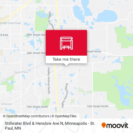 Stillwater Blvd & Henslow Ave N map