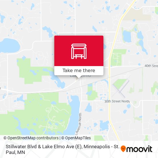 Mapa de Stillwater Blvd & Lake Elmo Ave