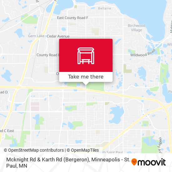 Mapa de Mcknight Rd & Karth Rd (Bergeron)