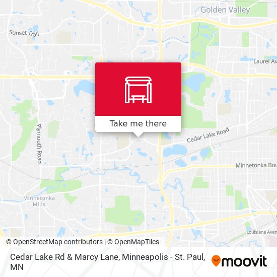 Mapa de Cedar Lake Rd & Marcy Lane