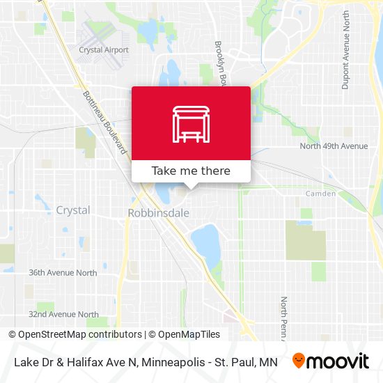 Mapa de Lake Dr & Halifax Ave N