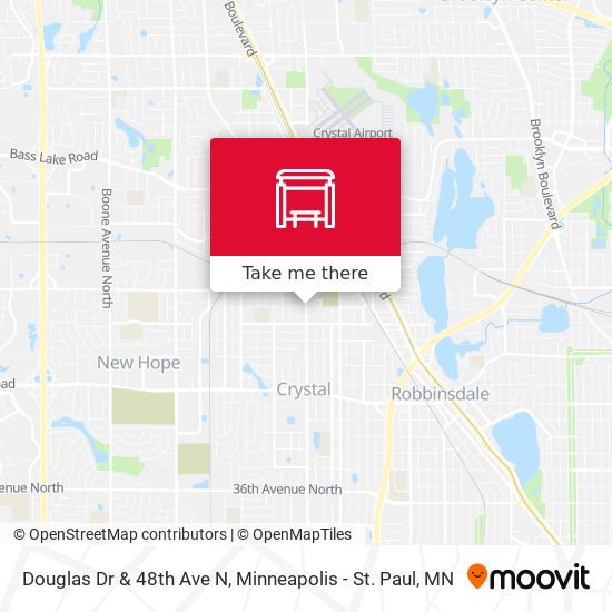 Douglas Dr & 48th Ave N map