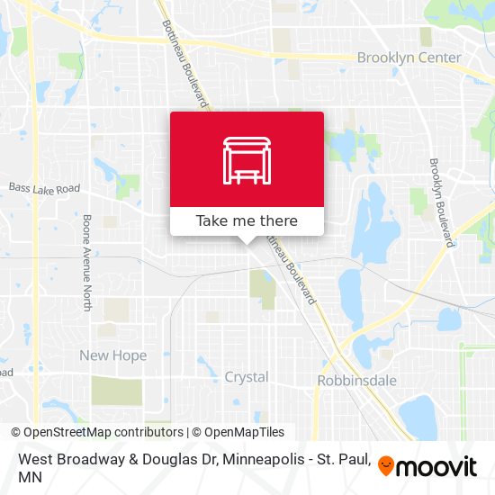 Mapa de West Broadway & Douglas Dr