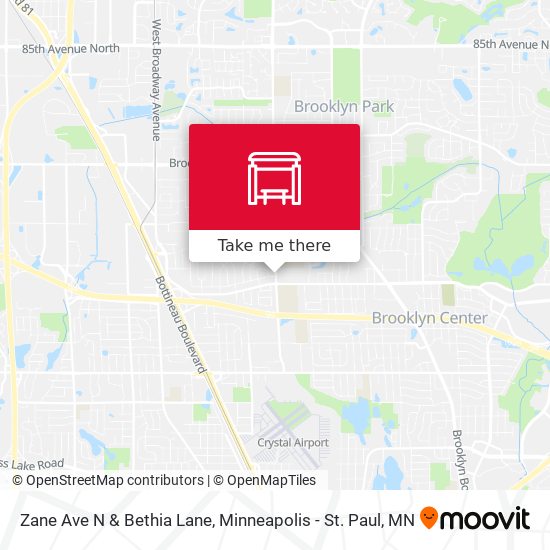 Mapa de Zane Ave N & Bethia Lane