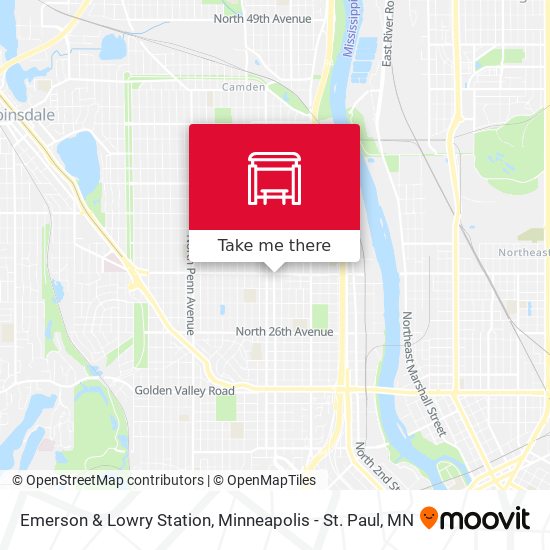 Emerson & Lowry Station map