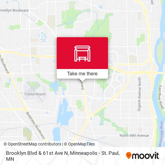 Mapa de Brooklyn Blvd & 61st Ave N