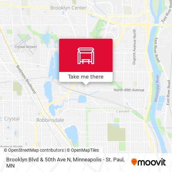 Mapa de Brooklyn Blvd & 50th Ave N