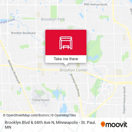 Mapa de Brooklyn Blvd & 68th Ave N