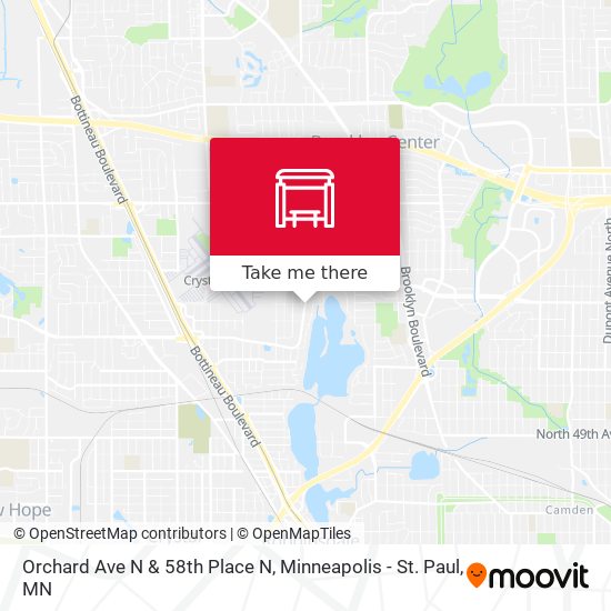 Mapa de Orchard Ave N & 58th Place N
