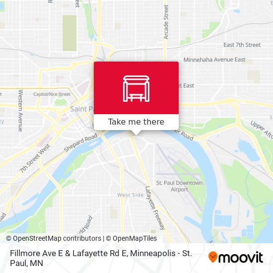 Fillmore Ave E & Lafayette Rd E map
