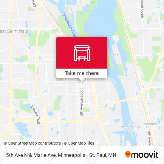 Mapa de 5th Ave N & Marie Ave