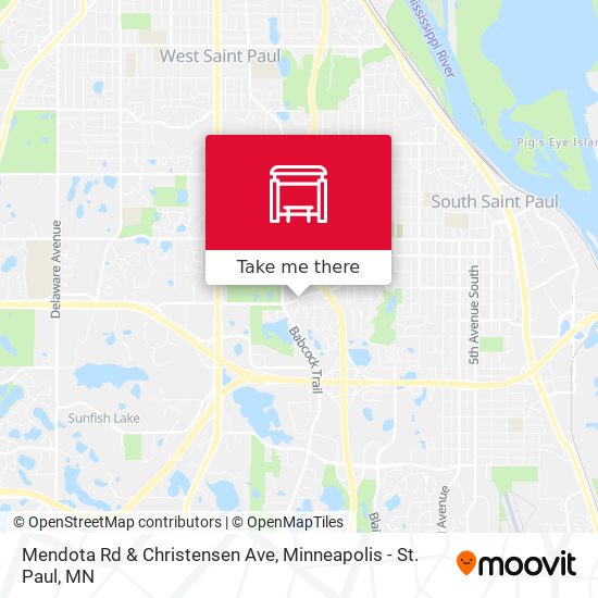 Mapa de Mendota Rd & Christensen Ave