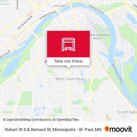 Mapa de Robert St S & Bernard St
