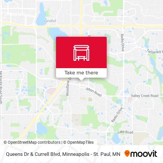 Queens Dr & Currell Blvd map