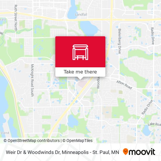 Weir Dr & Woodwinds Dr map