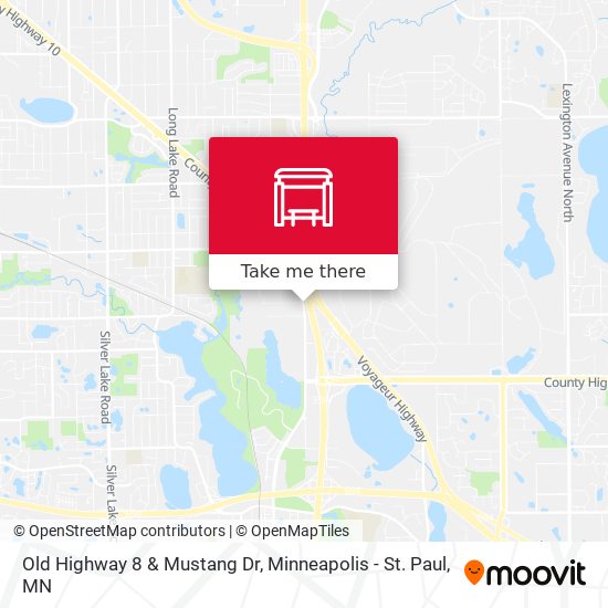 Old Highway 8 & Mustang Dr map