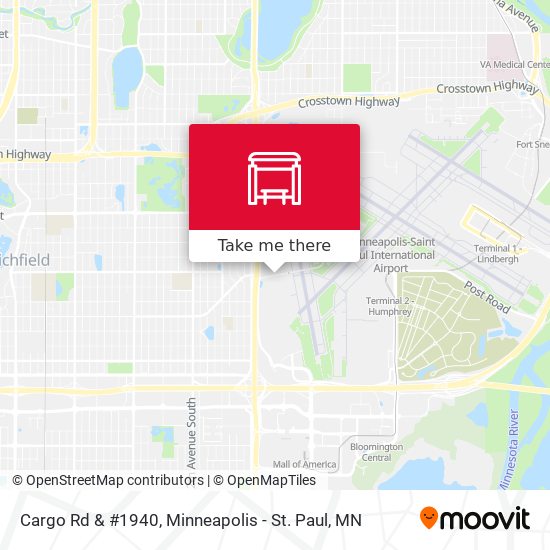 Cargo Rd & #1940 map