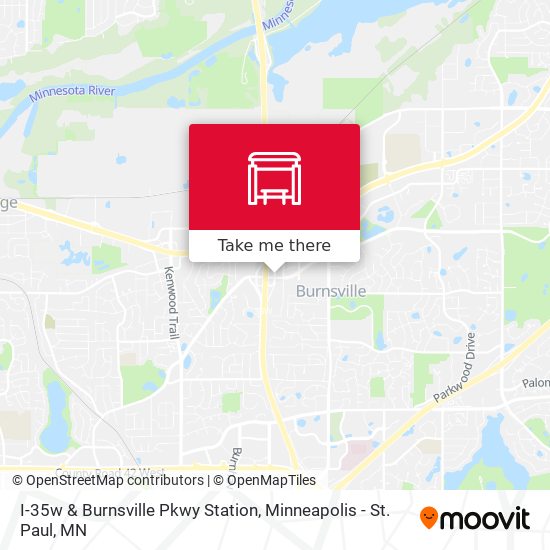 Mapa de I-35w & Burnsville Pkwy Station