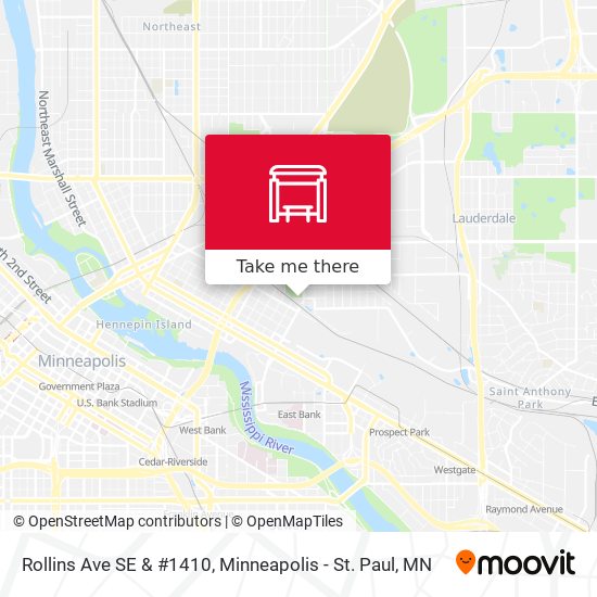 Rollins Ave SE & #1410 map