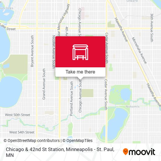 Mapa de Chicago & 42nd St Station