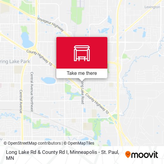 Mapa de Long Lake Rd & County Rd I