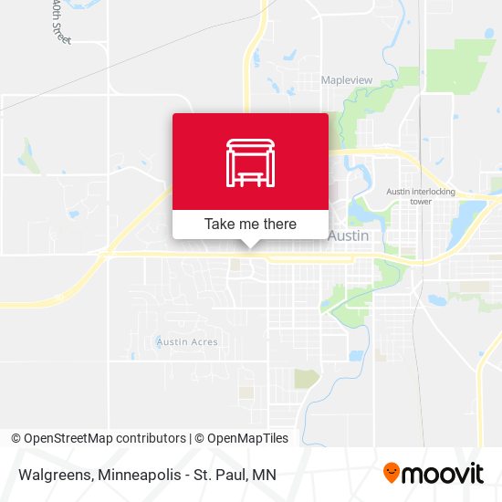 Mapa de Walgreens